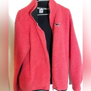 Pink Fleece Jacket